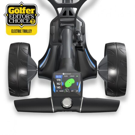 Motocaddy NEW M5 GPS DHC Electric Trolley 18 Hole Lithium