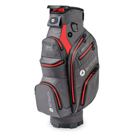 Motocaddy Dry-Series Bag-Charcoal/Red